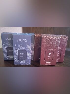 Pura Winter Noir & Capri Blue Tinsel & Spice Fragrance Refills!